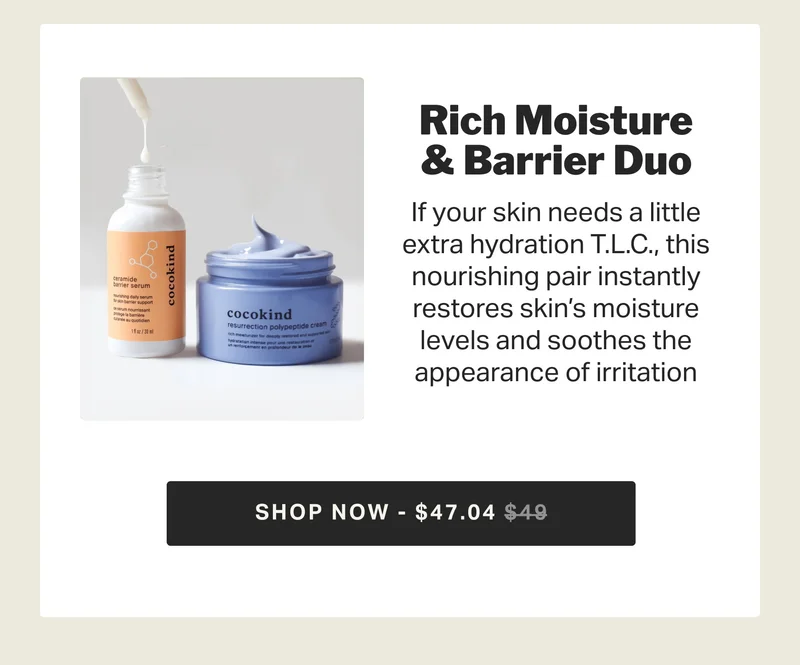 Rich Moisture & barrier Duo