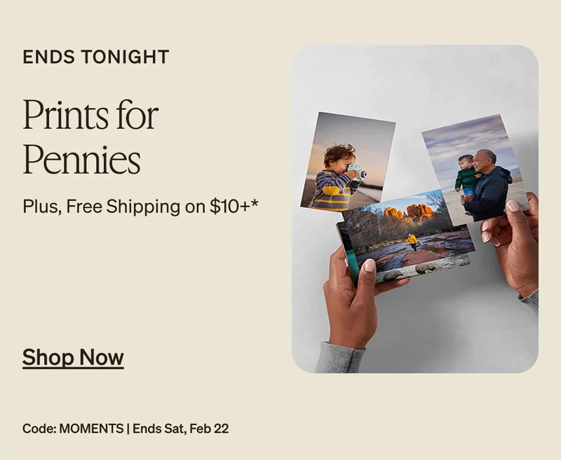 Up to 40% Off Almost Everything + Unlimited Free Photo Book Pages, Prints for Pennies