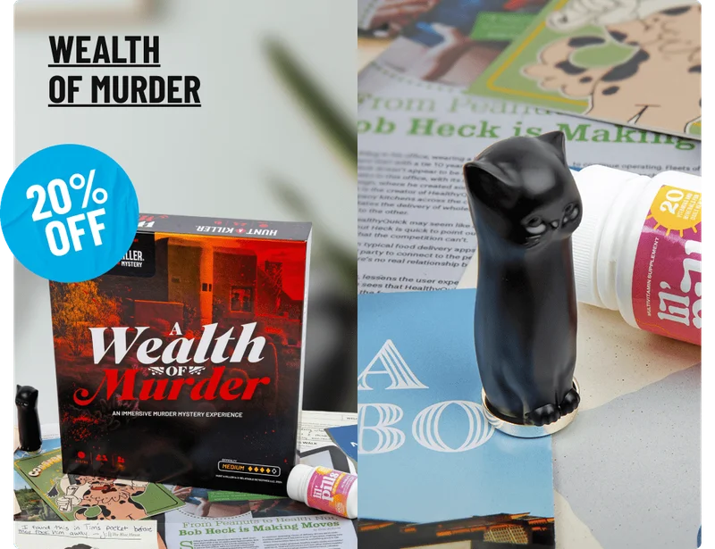 Wealth of Murder 20% Off