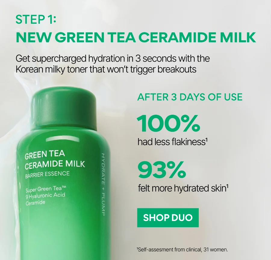 GREEN TEA CERAMIDE SKIN RESCUE DUO
