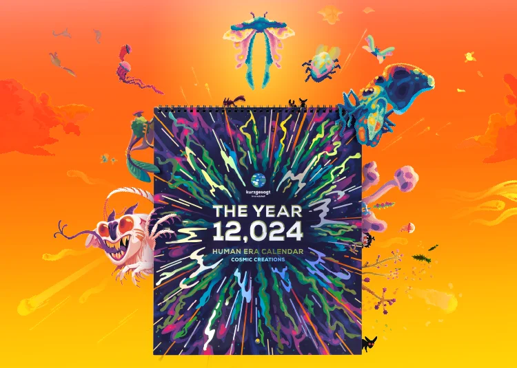 The 12,024 Human Era Calendar: Cosmic Creations