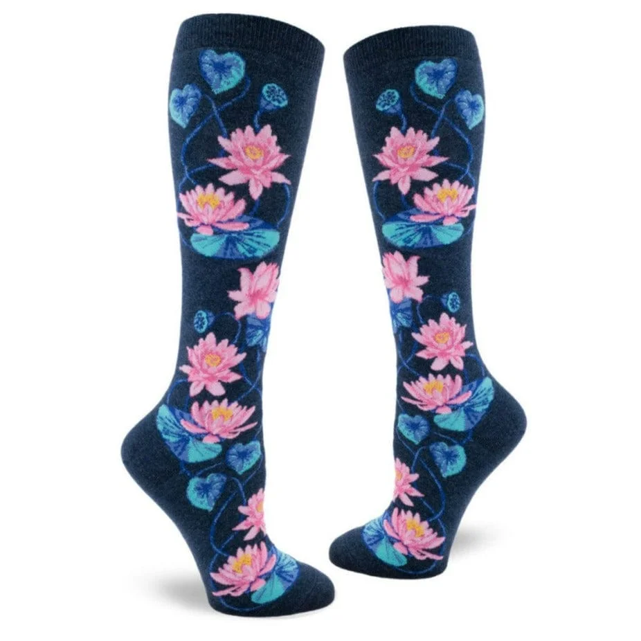 Image of Lotus Women's Knee High Socks
