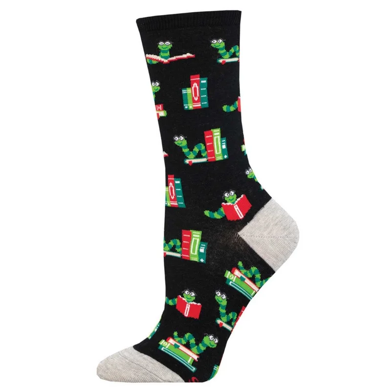 Image of Bookworm Women's Crew Socks