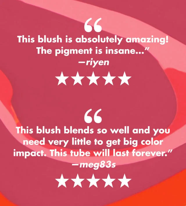 ''This blush is absolutely amazing! The pigment is insane…''