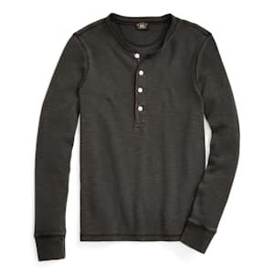 Women's Waffle Knit Henley
