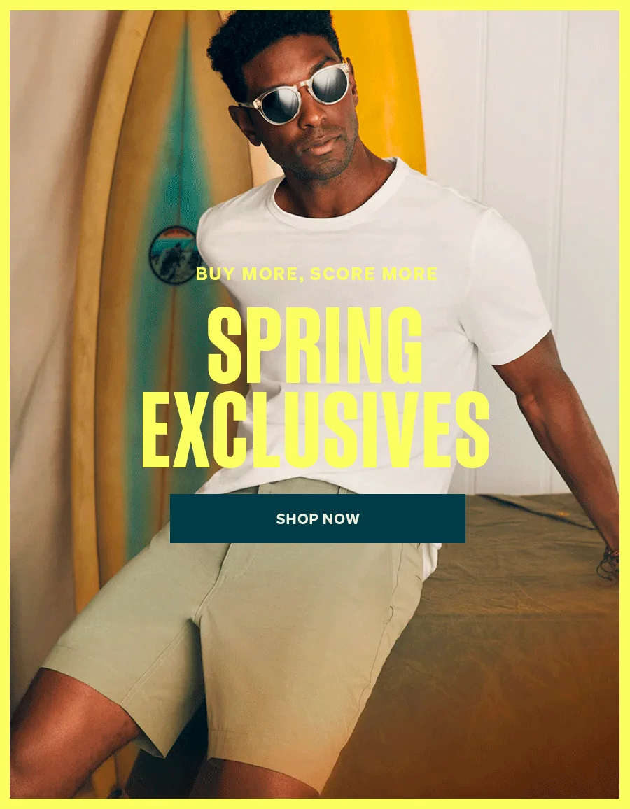 Spring Exclusives - Shop Now