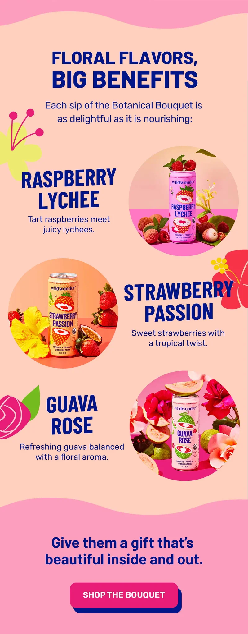 Floral Flavors, Big benefits