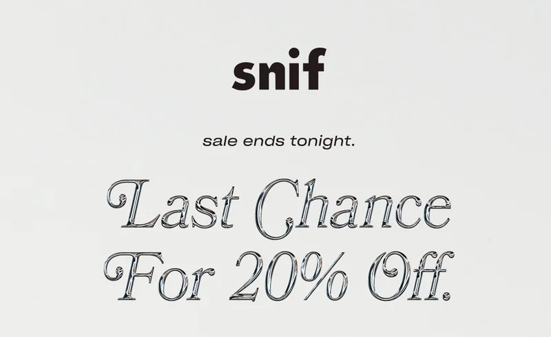 You only have a few hours left to save 20% sitewide!