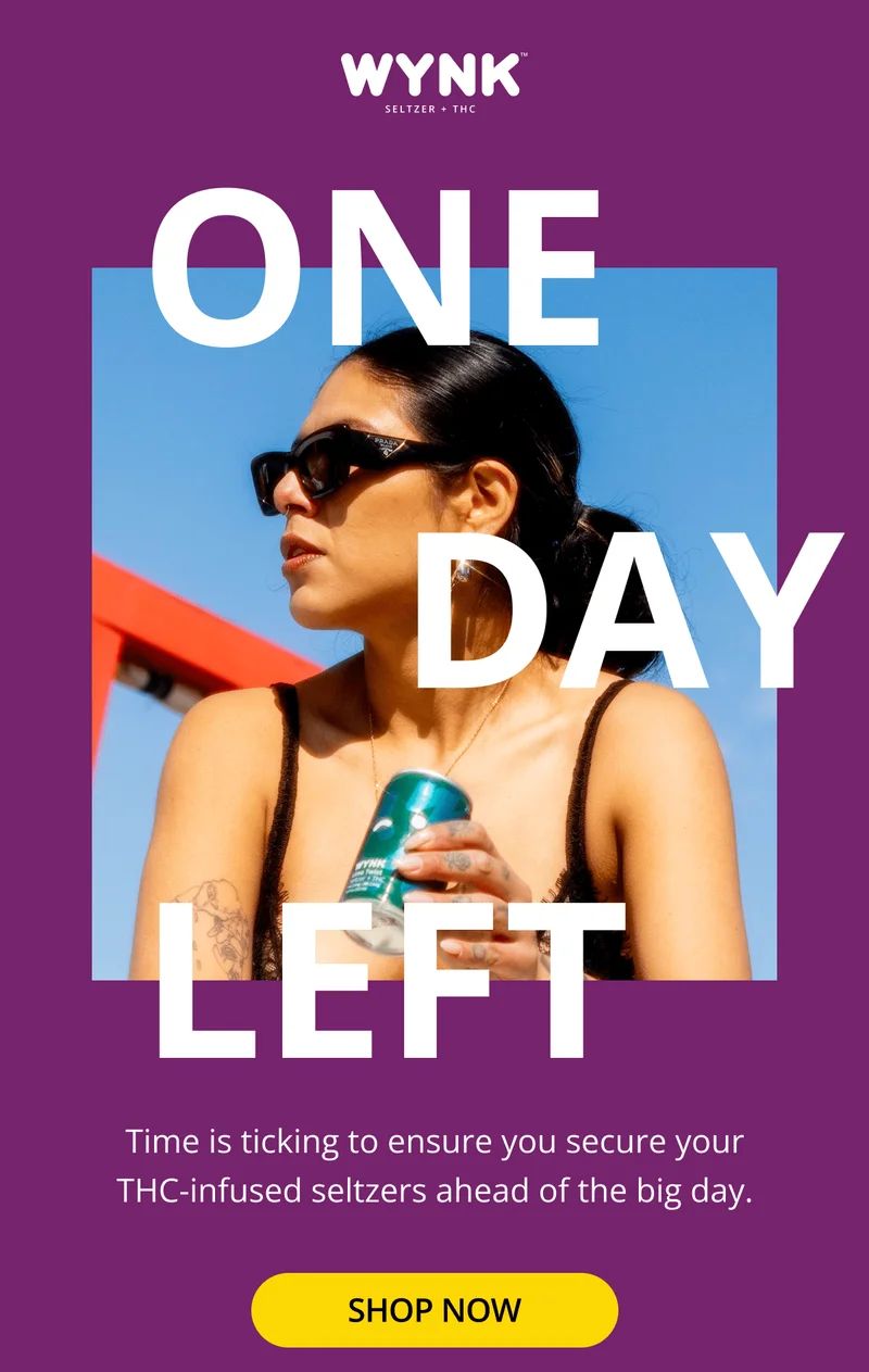 ONE DAY LEFT