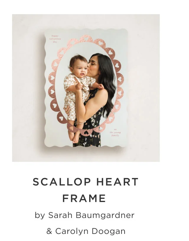 Scallop Heart Frame