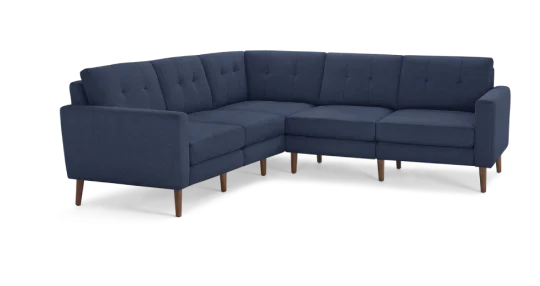 Arch Nomad Leather 5-Seat Corner Sectional
