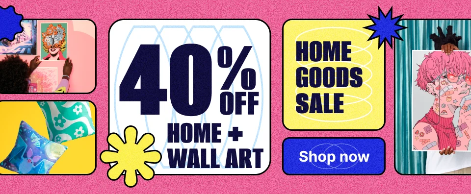 40% off Home + Wall Art