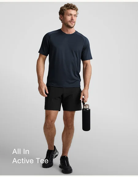 All In Active Men's Tee