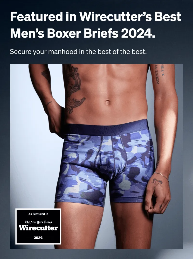 Featured in Wirecutter’s Best Men’s Boxer Briefs 2024.