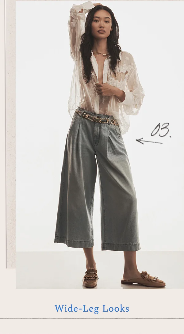 Wide-leg jeans