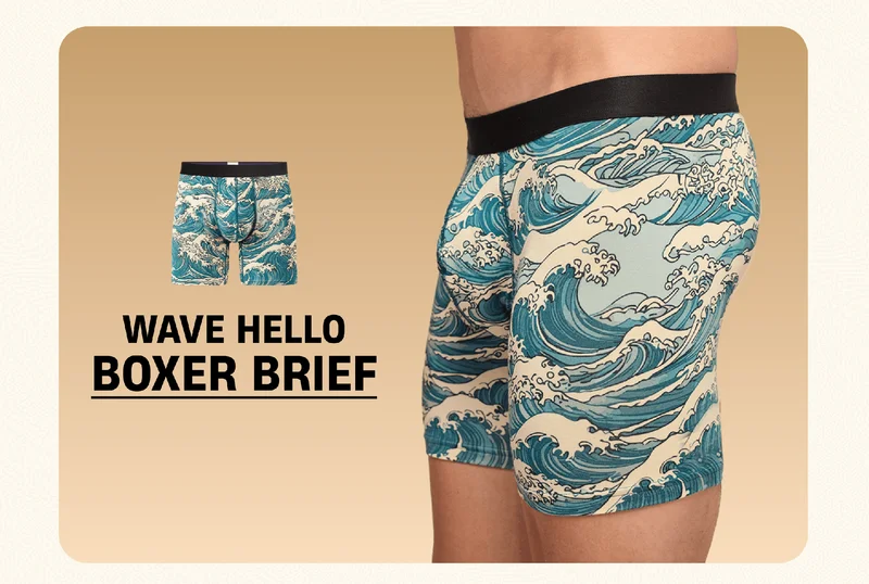 Wave Hello Boxer Brief