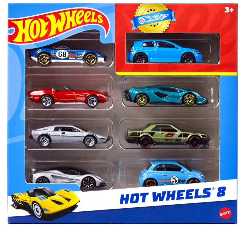 Image of Hot Wheels 8-Car Packs