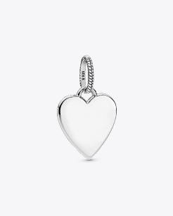 Engravable Heart Tag Pendant Engravable Heart Tag Pendant