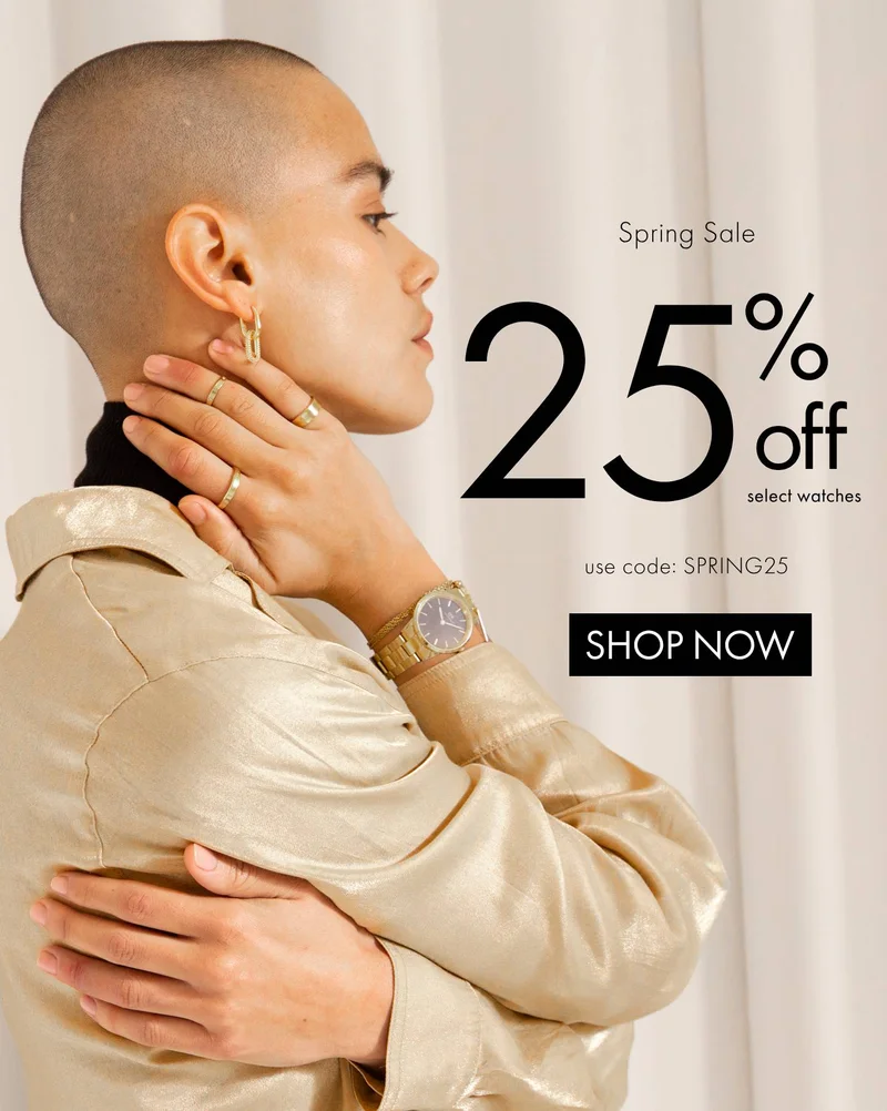 Spring Sale 25% off select watches | Shop Now