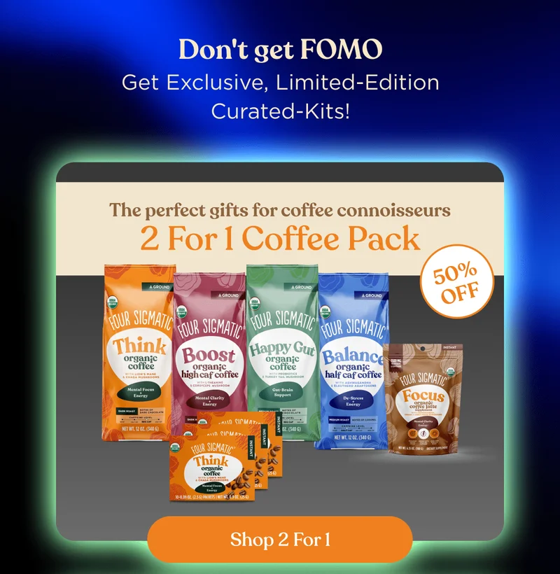 Don't get FOMO | Get exclusive, limited-edition Curated-Kits! | The perfect gifts for coffee connoisseurs | 2 For 1 Coffee Pack | 50% Off | Shop 2 for 1