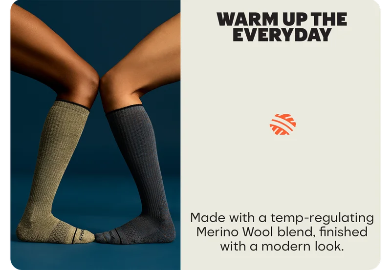 WARM UP THE EVERYDAY | Made with a temp-regulating Merino Wool blend, finished with a modern look.