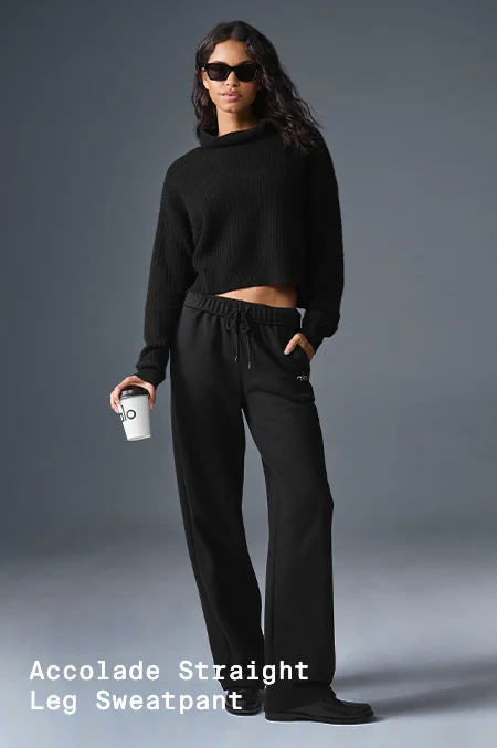 ACCOLADE STRAIGHT LEG SWEATPANT