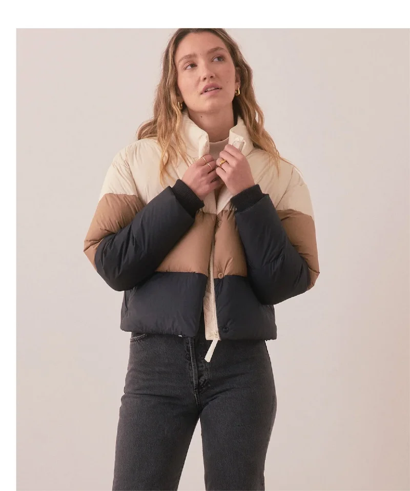 Gia Cropped Puffer