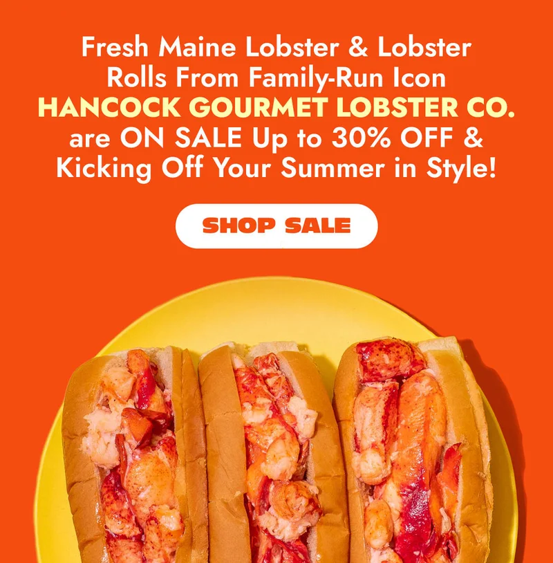 Maine lobsters on sale!
