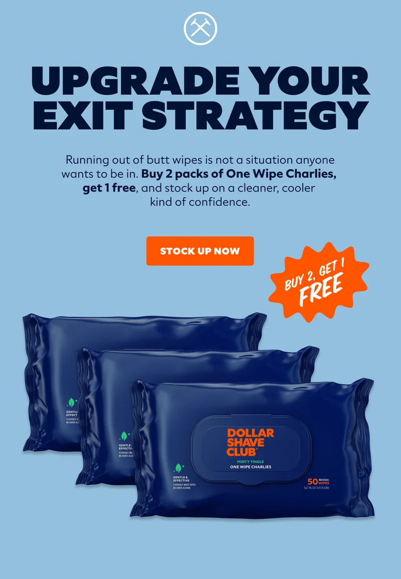 UPGRADE YOUR EXIT STRATEGY | STOCK UP NOW | BUY 2, GET 1 FREE