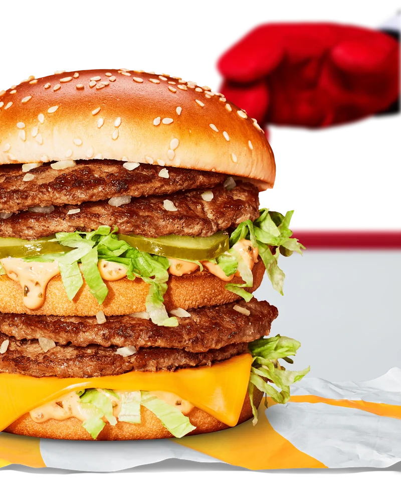 Get the Double Big Mac before the Hamburglar grabs it.