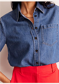 Denim Shirt - Mid Vintage