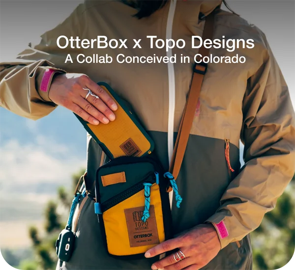 OtterBox x Topo Designs Cases