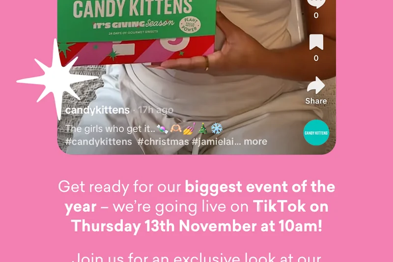 Get ready for our&nbsp;biggest event of the year&nbsp;– we’re going live on&nbsp;TikTok on Thursday 13th November at 10am!