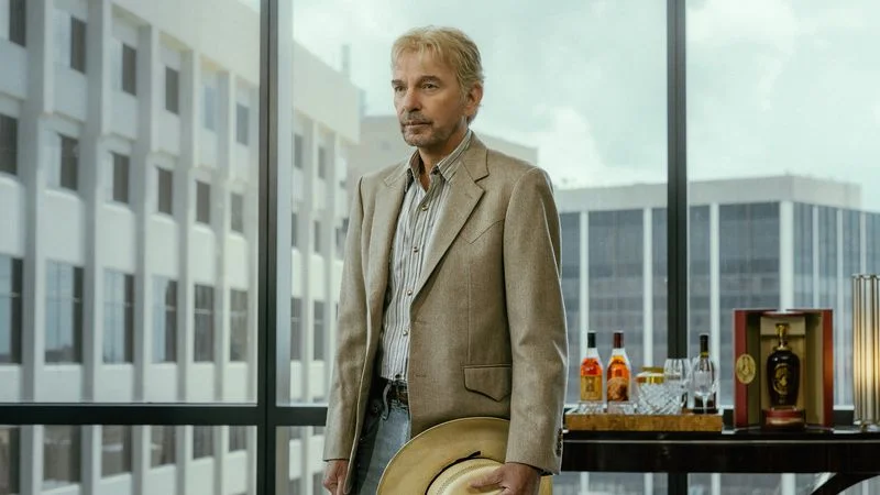 Image may contain: Billy Bob Thornton, Clothing, Coat, Blazer, and Jacket