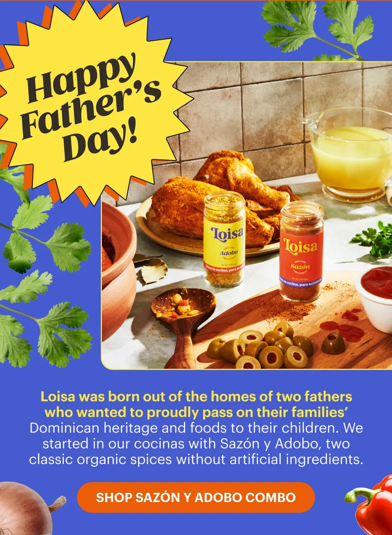 Happy Father’s Day! SHOP SAZON Y ADOBO COMBO