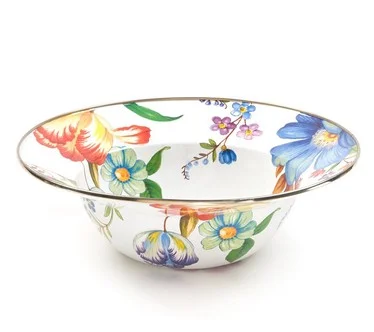Mackenzie- Childs Enamel Serving Bowl