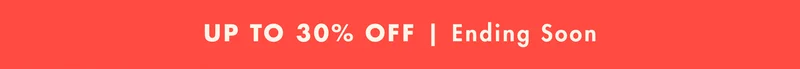 Up to 30% off in the January Sale - ending soon