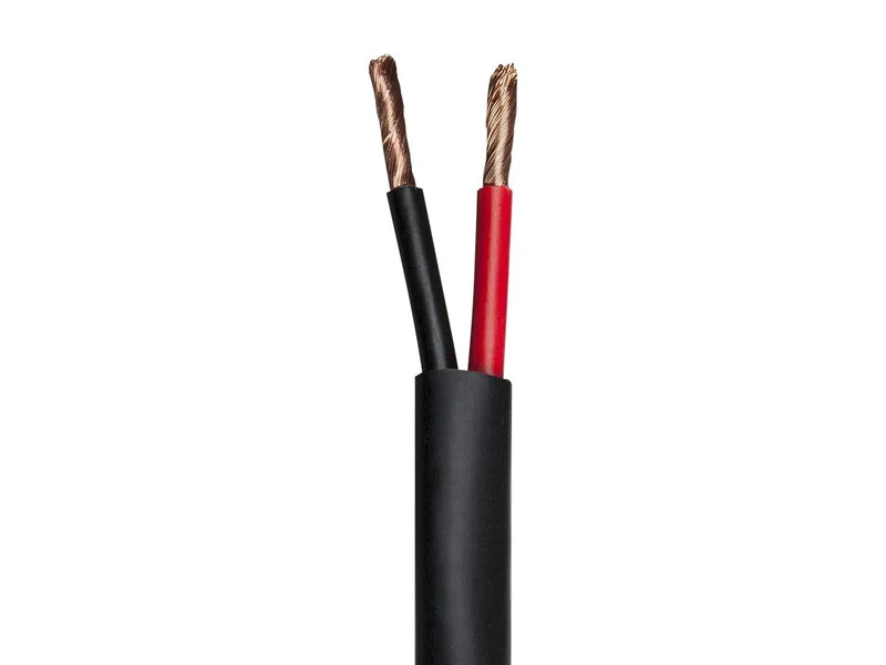 Monoprice Speaker Wire, CMP Rated, 2-Conductor, 12AWG, 100ft, Black