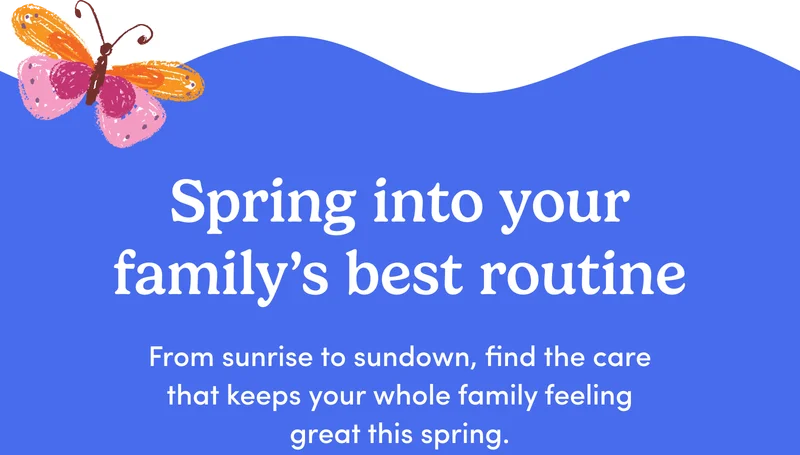 Spring into your family's best routine