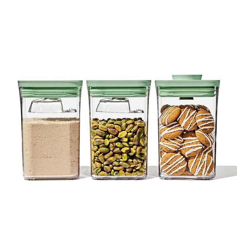 Image of 3-Piece POP Container Set with Mini Scoops - Limited Edition Pistachio
