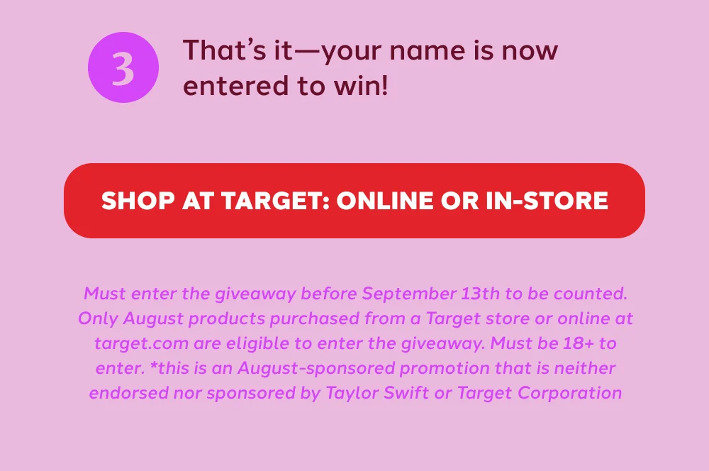 SHOP AT TARGET: ONLINE OR IN-STORE