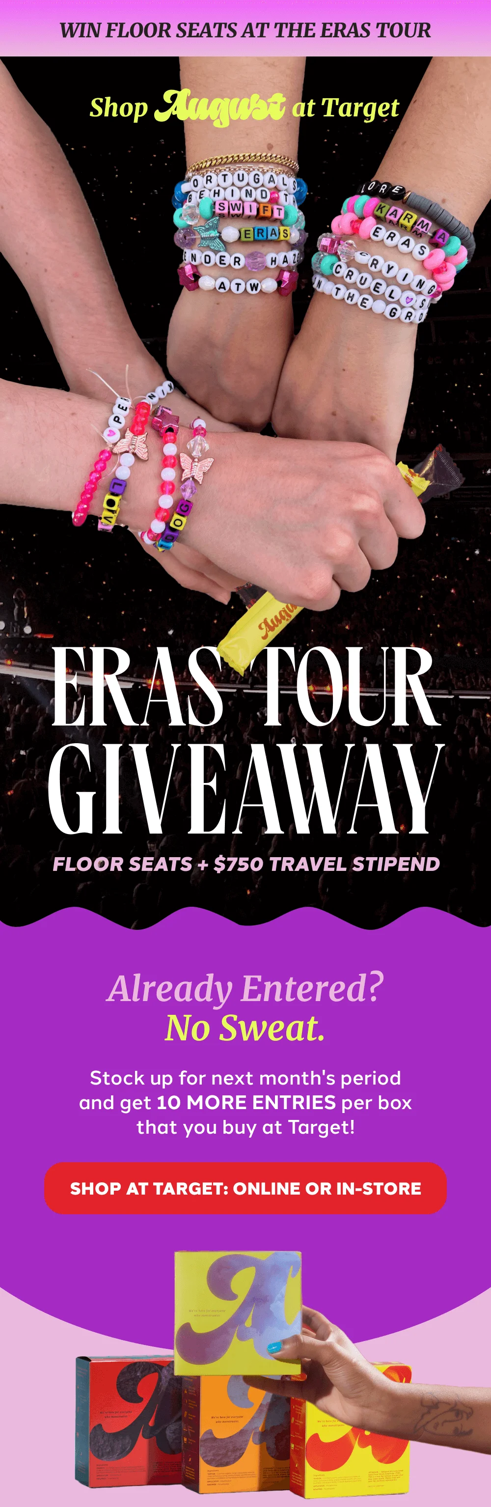 [ ERAS TOUR GIVEAWAY ]