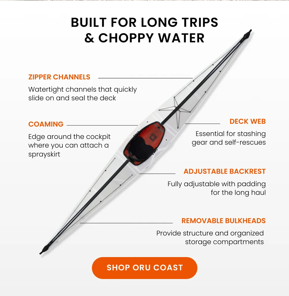 Built for long trips & Choppy waters, Shop Oru Coast Built for long trips & Choppy waters, Shop Oru Coast