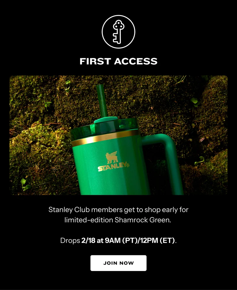 Stanley Club members get first access to Shamrock Green