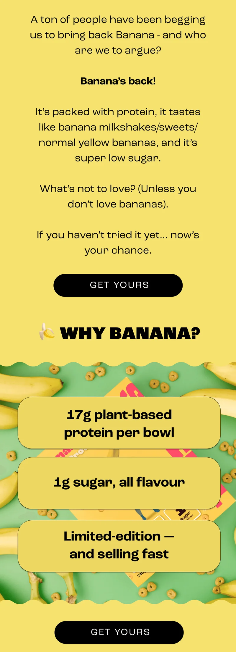 Why banana?