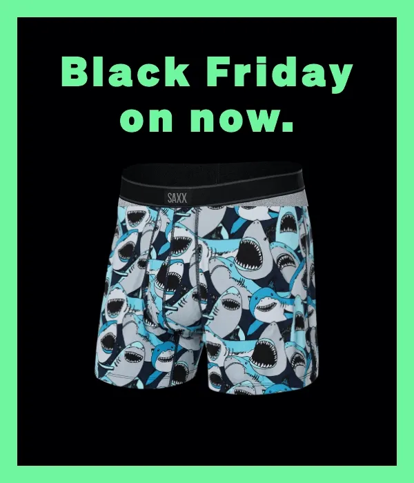 Black Friday on now.