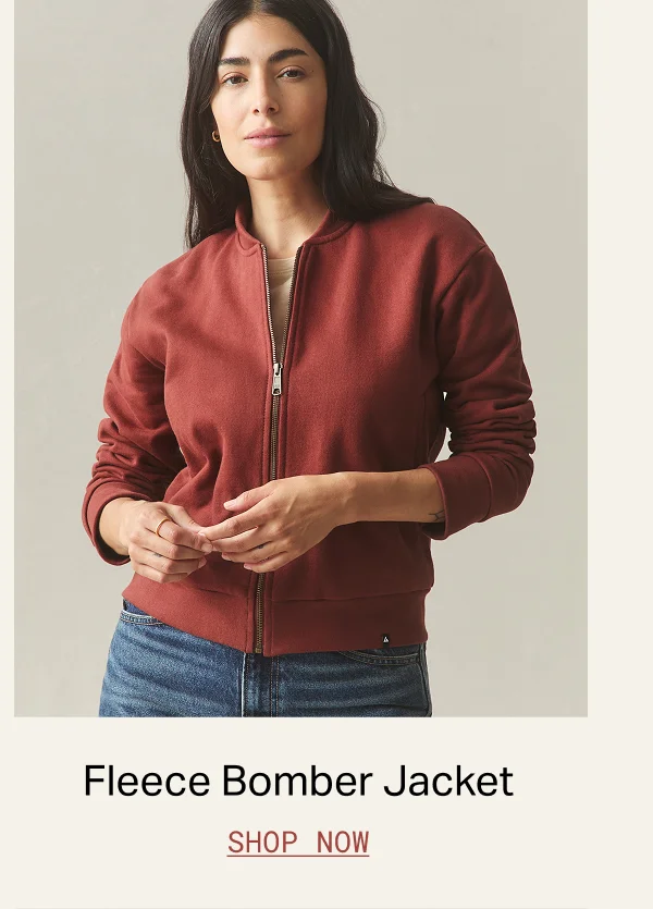 Women's Fleece Bomber