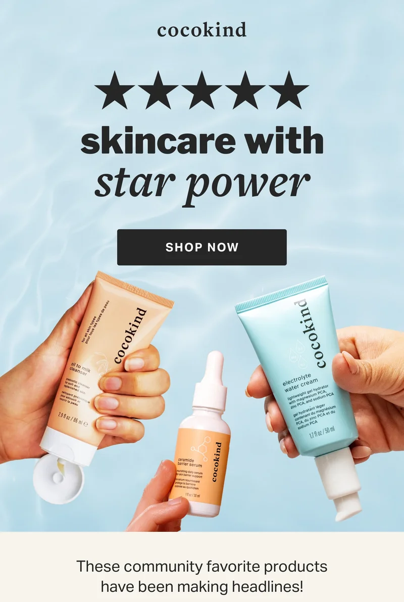 skincare with star power