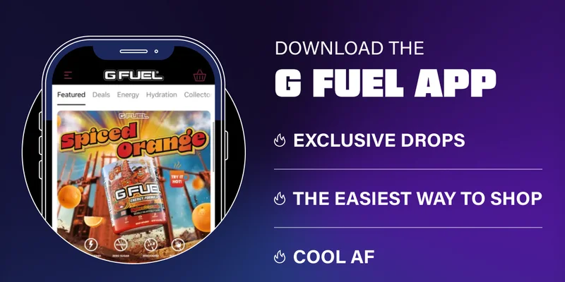 Download the G FUEL App
