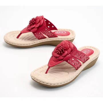 Cliffs by White Mountain Thong Sandals- Cynthia